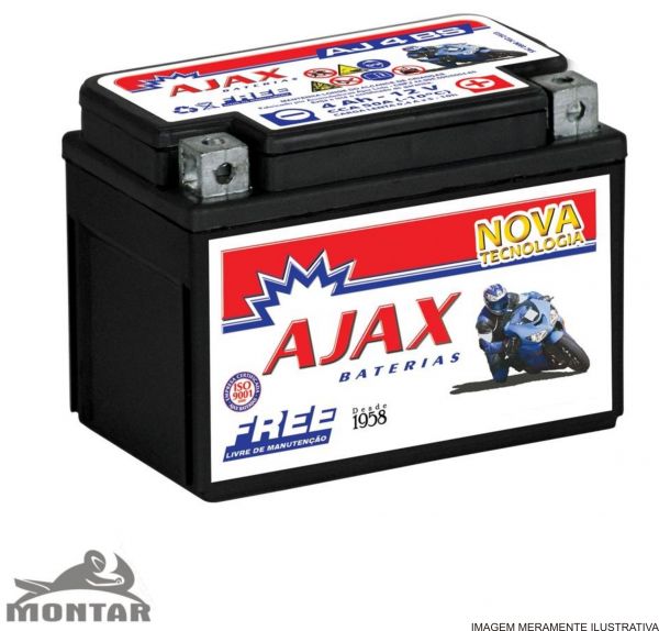 BATERIA CBX/XR/NX 250/400 AJ7BS  AJAX